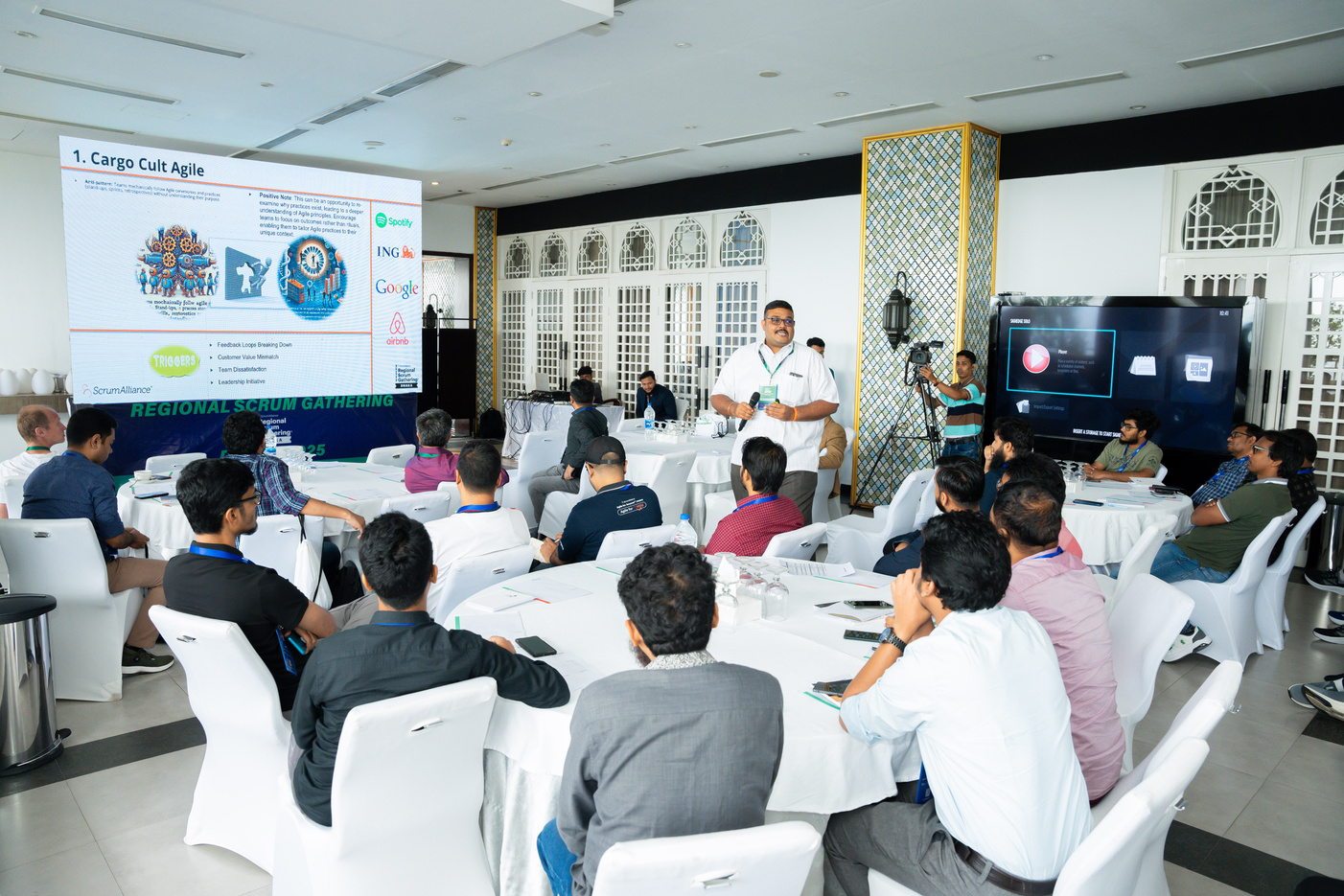 Participants at an Agile Bangladesh hands-on workshop